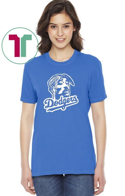 Tupac Shakur 2pac Dodgers Shirt