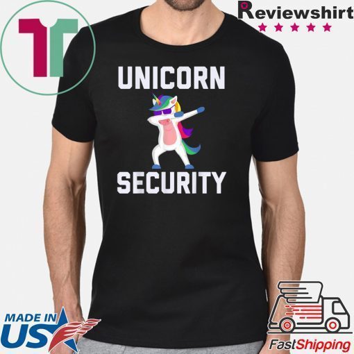 Unicorn Security Funny Gift T-Shirt