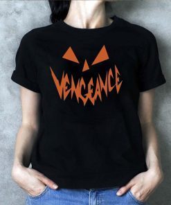 Vengeance Vengeance Pumpkin Face Halloween Shirt