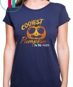 Vintage Coolest Pumpkin In the Patch Halloween Costume T-Shirt