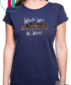 WHISTLE WHILE WE WORK MLBPA OFFICIALLY LICENSED TSHIRT