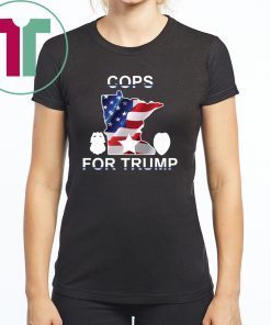 Where To Buy Cops for Trump T-Shirt