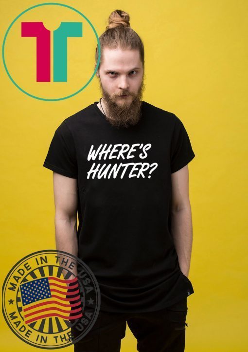 Where’s Hunter Unisex T-Shirt