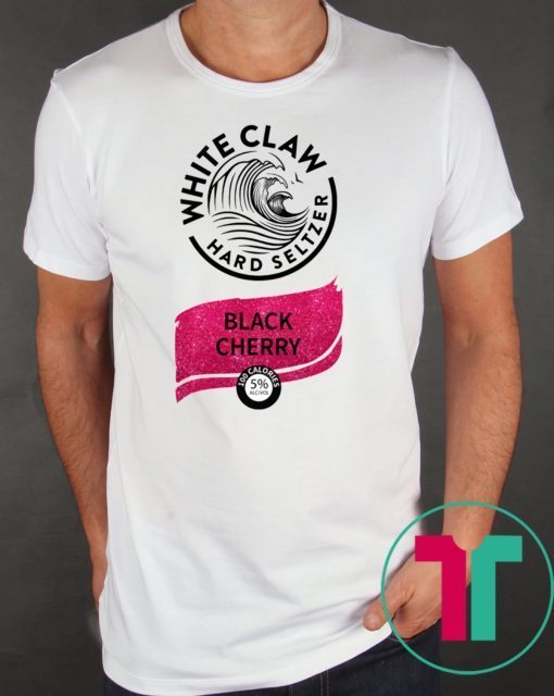 White Claw Halloween Costume Black Cherry T-Shirt