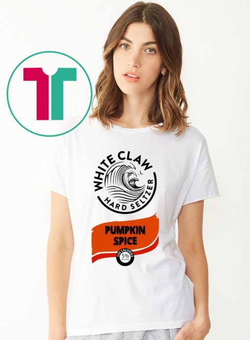 White Claw Halloween Costume Pumpkin Spice Shirt