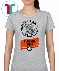 White Claw Halloween Costume Pumpkin Spice Tee Shirt