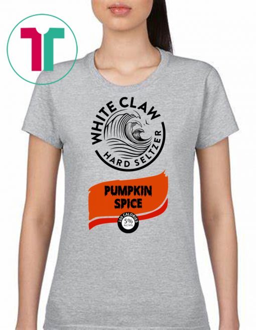 White Claw Halloween Costume Pumpkin Spice Tee Shirt