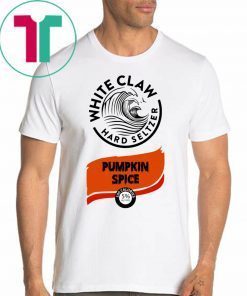 White Claw Halloween Costume Pumpkin Spice Tee Shirt