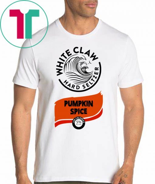 White Claw Halloween Costume Pumpkin Spice Tee Shirt