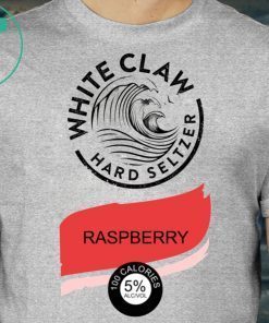 White Claw Halloween Costume Raspberry Tee Shirt