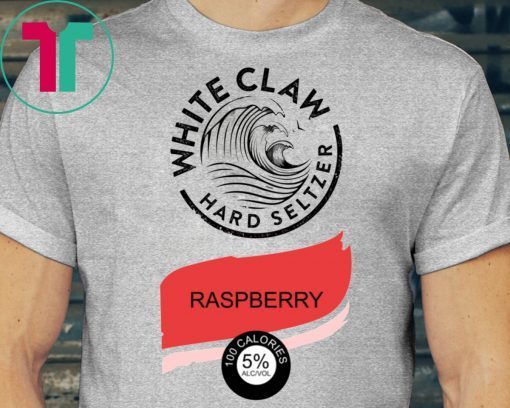 White Claw Halloween Costume Raspberry Tee Shirt