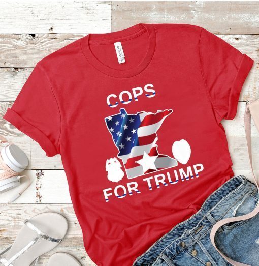 Wisconsin Shirt Cops for Donald Trump T-Shirt
