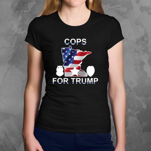 Wisconsin Shirt Cops for Donald Trump T-Shirt