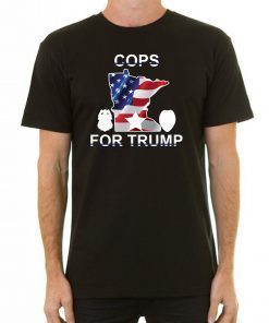 Wisconsin Shirt Cops for Donald Trump T-Shirt