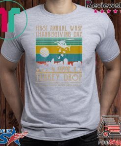Wkrp-Turkey-Drop Thanksgiving Funny Gift T-Shirt