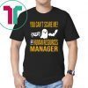 You Can’t Scare Me I’m Human Resources Funny Halloween T-Shirt