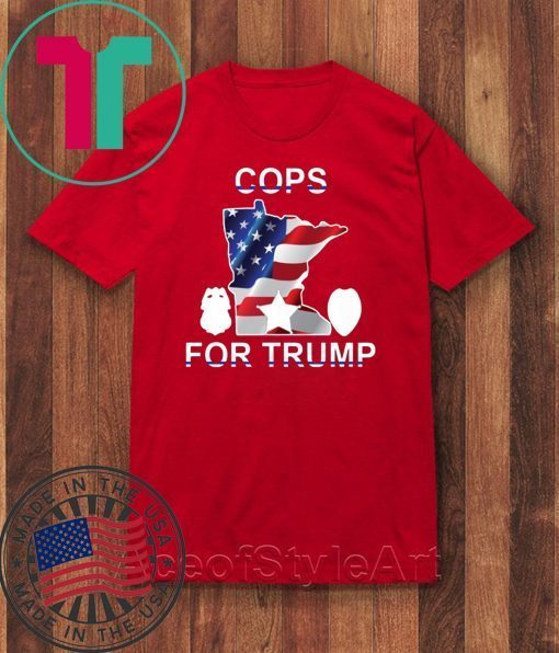 buy a red minnesota t shirt cops for Donald Trump Tee Shirts