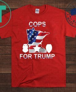 Cops for Trump Minnesota Shirt for sale