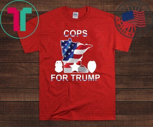 Cops for Trump Minnesota Shirt for sale