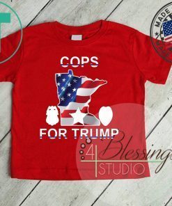 Cops for Trump Minnesota Shirt for sale