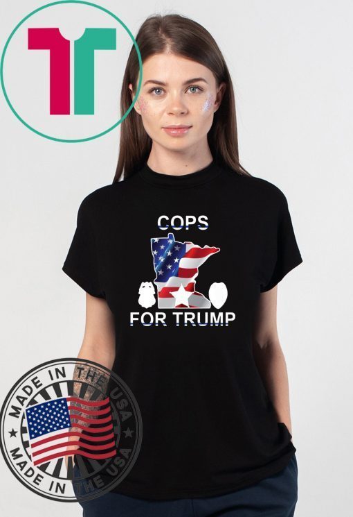 Cops for Trump Minnesota Shirt for sale