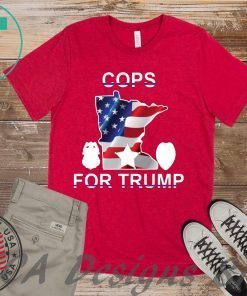 cops for trump minneapokis Tee Shirt