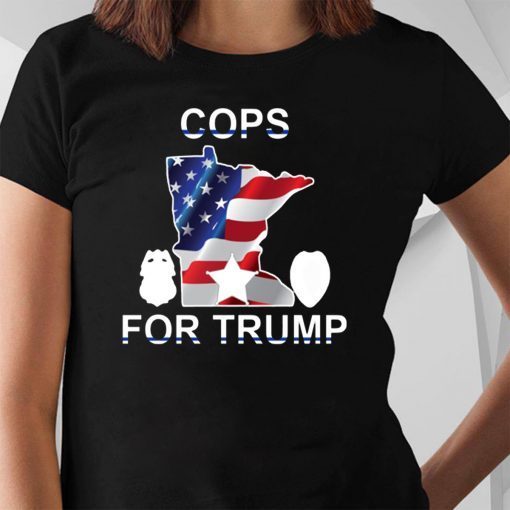 cops for trump minneapokis Tee Shirt