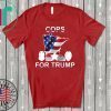 cops for trump police Tee Shirt