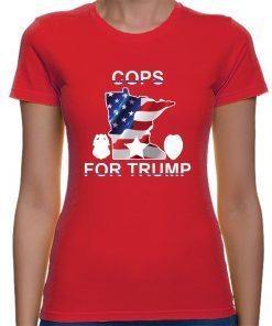 cops for trump shirts red color