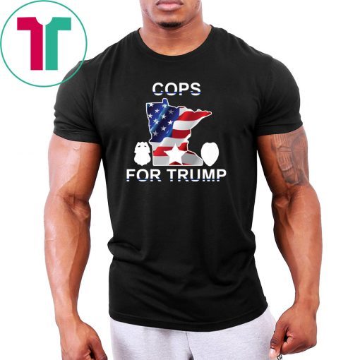 cops for trump shirts red color