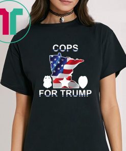 cops for trump shirts red color