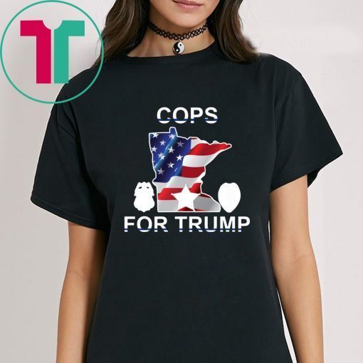 cops for trump shirts red color