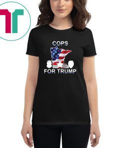 cops for trump tshirt minneapolis pd union T-Shirt Vote Trump 2020