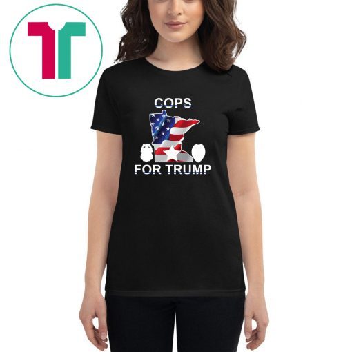 cops for trump tshirt minneapolis pd union T-Shirt Vote Trump 2020