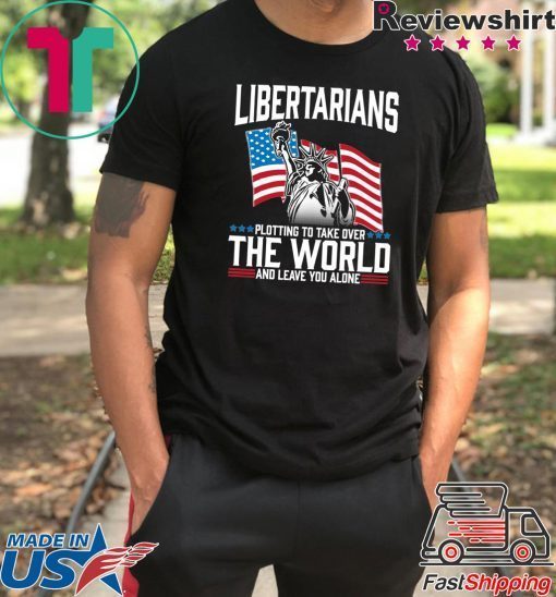 libertarian t shirts American Flag Lady Liberty Libertarian Tee Shirt