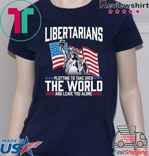 libertarian t shirts American Flag Lady Liberty Libertarian Tee Shirt