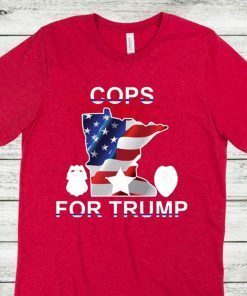 minneapolis police union federation cops for Donald Trump T-Shirt