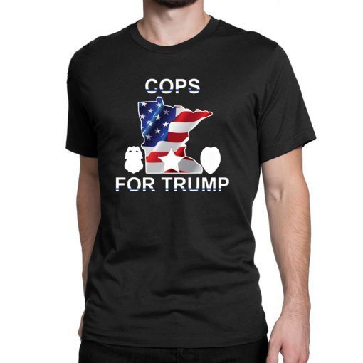 minneapolis police union federation cops for Donald Trump T-Shirt