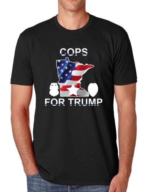 minneapolis police union federation cops for trump shirt