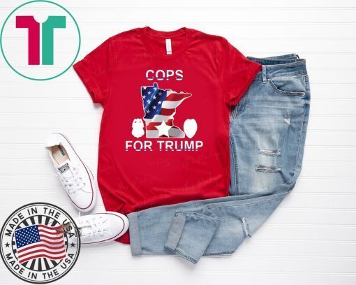 minneapolis police union how to buy cops for trump t-shirt