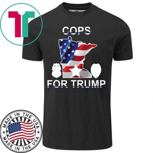 Minnesota cops support Trump T-Shirt