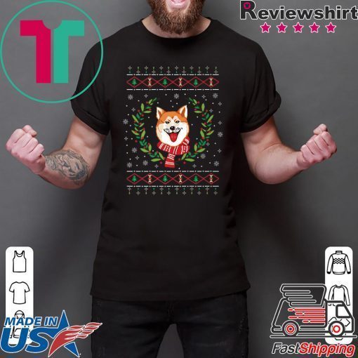 Akita Ugly Christmas Jumper T-Shirt