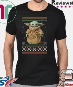 BABY YODA STAR WAR MANDALORIAN CHRISTMAS T-Shirt