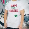 BUMPS FIRST CHRISTMAS MATERNITY SHIRT
