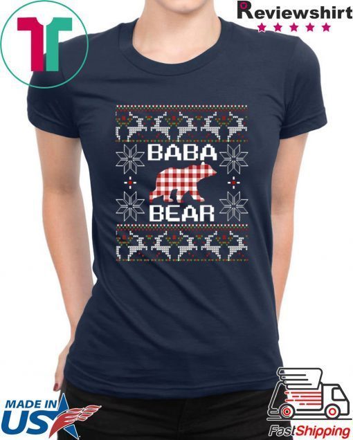 Baba Chinese Bear Ugly Christmas Shirt