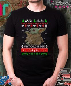 Baby Yoda Christmas Gift T Shirts