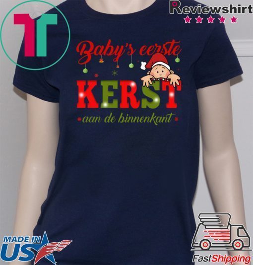 Baby’s Eerste Kerst Aan De Binnenkant Christmas 2020 T-Shirts