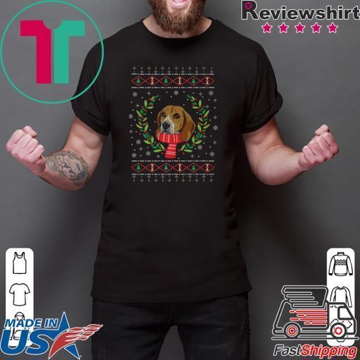 Beagle Ugly Christmas Jumper T-Shirt