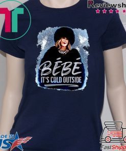 Bebe it’s cold outside moira rose shirt