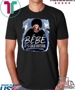 Bebe it’s cold outside moira rose shirt